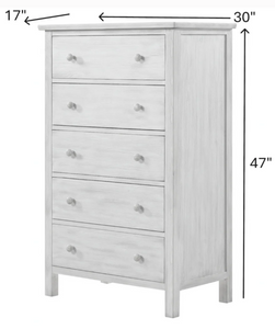 Geneva 5 Drawer Chest