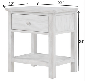 Geneva 1 Drawer Nightstand